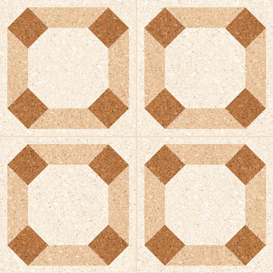 Milan Palladio Quatro Brown 40x40
